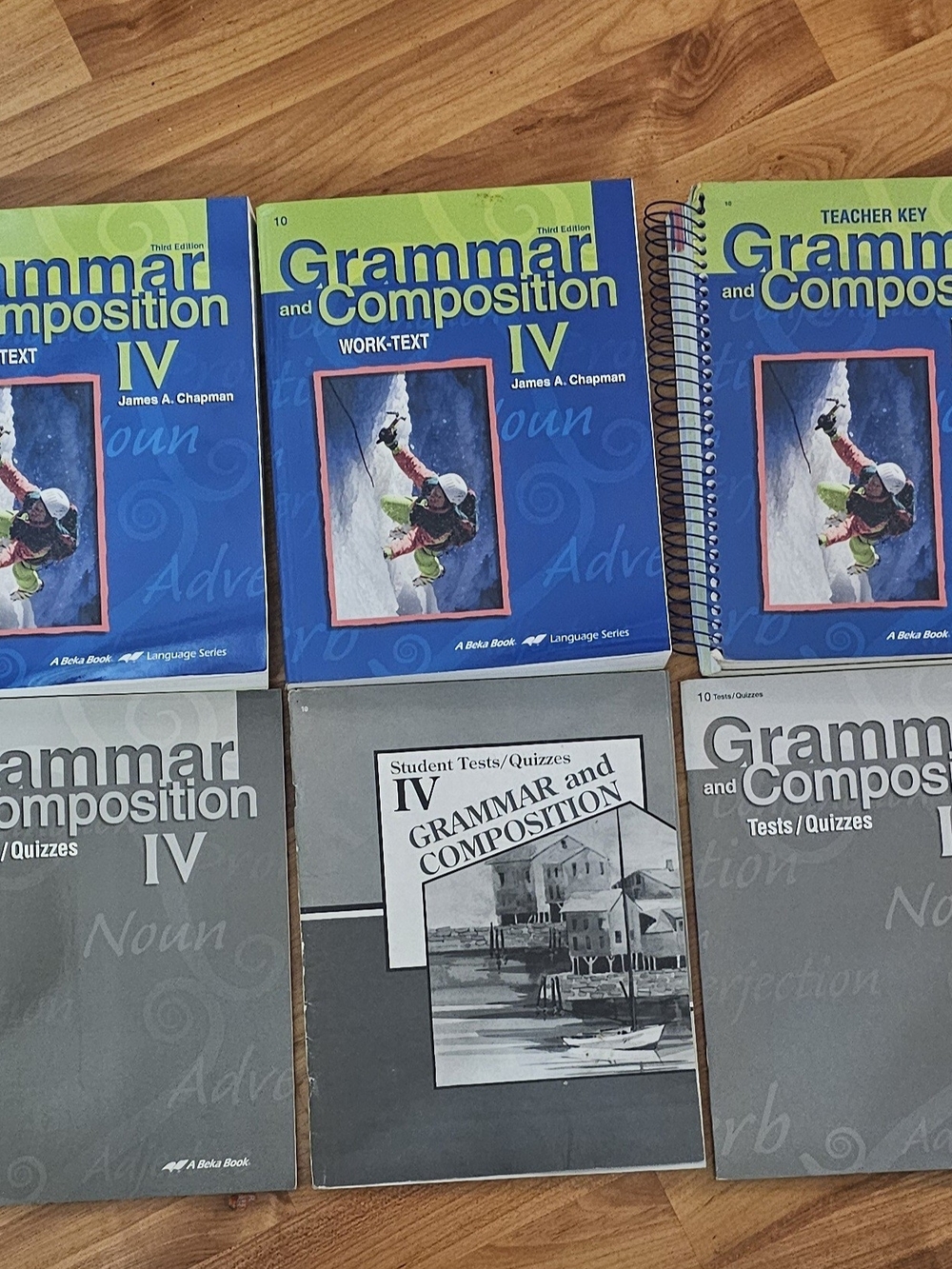 Abeka 10th Grade Grammar & Composition Book + Quizzes/Tests 3rd Edition Student